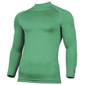 Rhino Mens Thermal Underwear Long Sleeve Base Layer Vest Top / Green